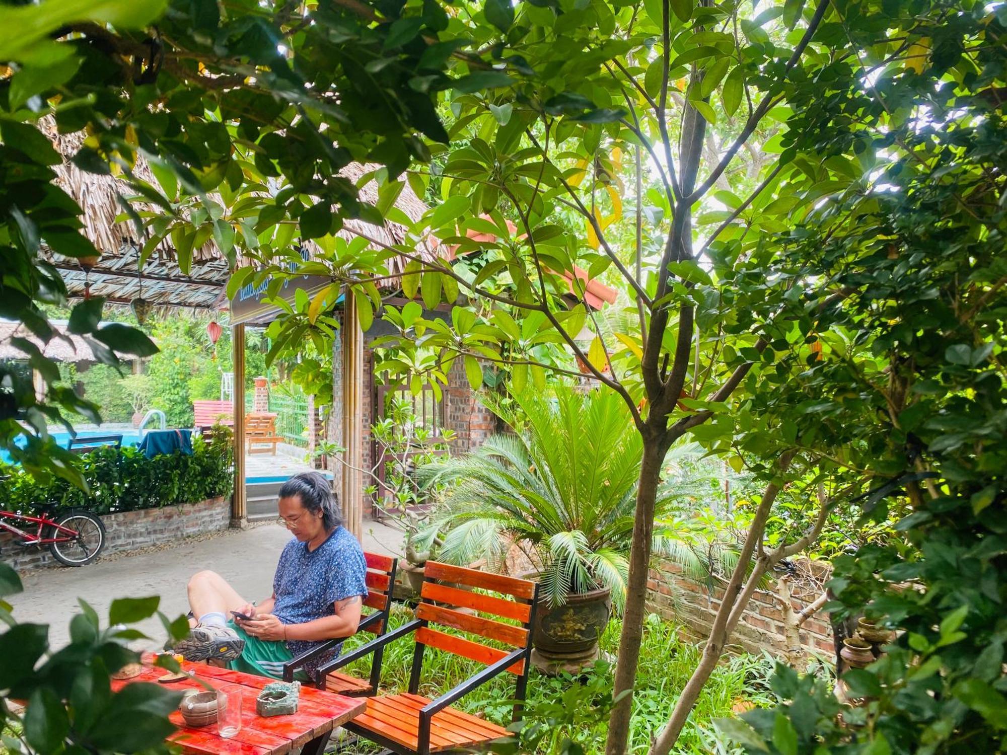 نينه بينه Tam Coc Little River Bungalow المظهر الخارجي الصورة
