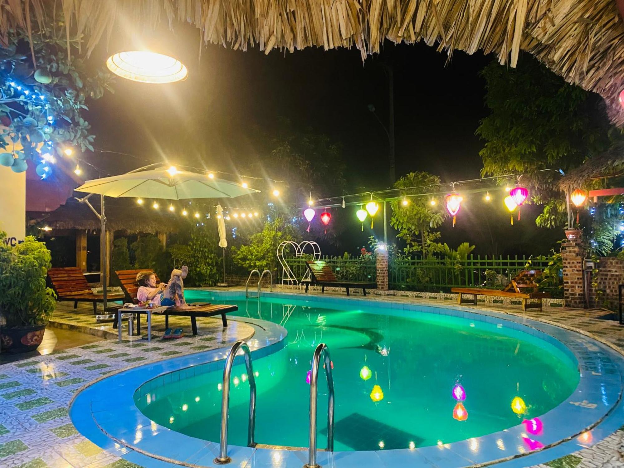 نينه بينه Tam Coc Little River Bungalow المظهر الخارجي الصورة