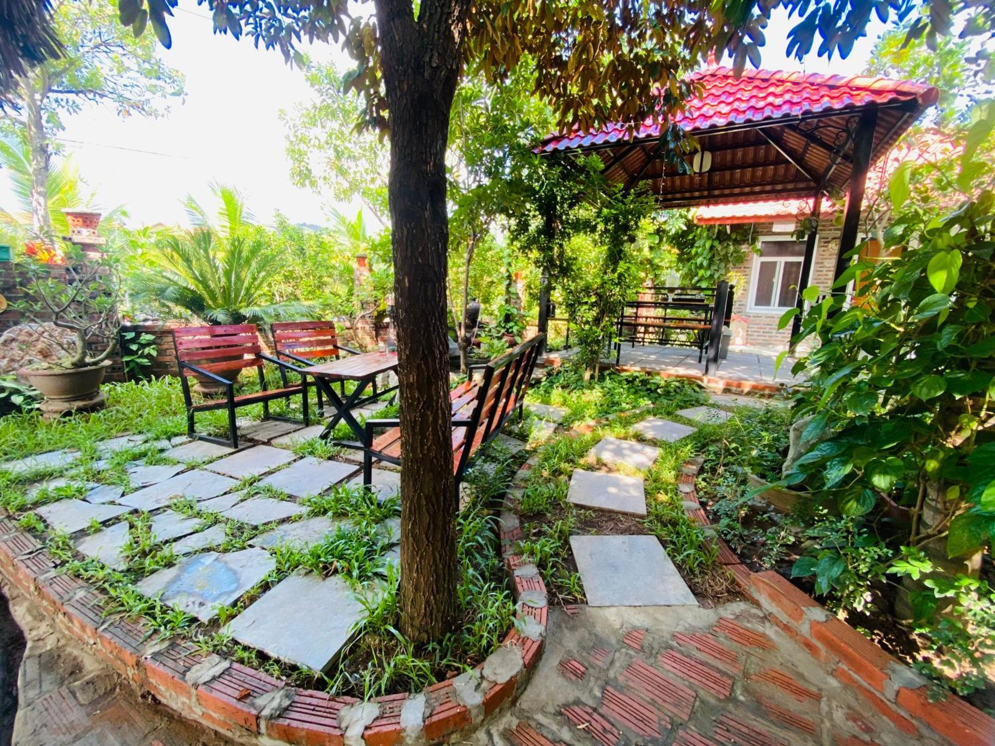 نينه بينه Tam Coc Little River Bungalow المظهر الخارجي الصورة